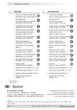 Предварительный просмотр 44 страницы Baumer HOG 86 Mounting And Operating Instructions