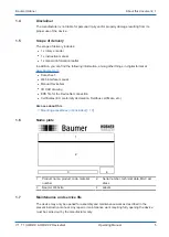 Предварительный просмотр 5 страницы Baumer HUBNER BERLIN HMG10 Operating Manual