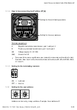 Предварительный просмотр 17 страницы Baumer Hubner Berlin PMG 10 Proibus DP Installation And Operating Instructions Manual