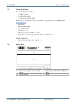 Предварительный просмотр 5 страницы Baumer HUBNER BERLIN PROFI NET microGen HMG10P Operating Manual