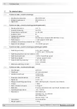 Предварительный просмотр 22 страницы Baumer Hubner TDP 0,09 + FSL Mounting And Operating Instructions