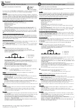 Preview for 1 page of Baumer MCD7 Instruction Leaflet