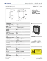 Preview for 4 page of Baumer OADM 250I1101/S14C Manual