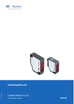 Предварительный просмотр 1 страницы Baumer OM20 Operating Manual