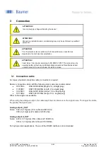 Preview for 8 page of Baumer OM70 Operating Instructions Manual