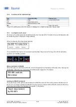 Preview for 16 page of Baumer OM70 Operating Instructions Manual