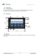 Preview for 52 page of Baumer OM70 Operating Instructions Manual