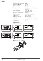 Preview for 38 page of Baumer PA408 Operating Instructions Manual