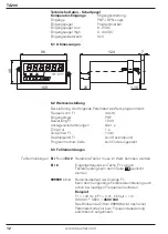 Preview for 12 page of Baumer TA200 Operating Instructions Manual