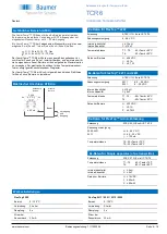 Предварительный просмотр 8 страницы Baumer TCR6 Operating Instructions Manual