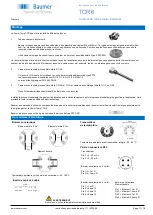 Предварительный просмотр 11 страницы Baumer TCR6 Operating Instructions Manual