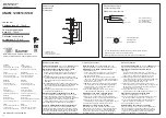 Предварительный просмотр 1 страницы Baumer UNAM 12I9914/S14D Operating Instructions