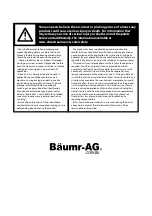 Предварительный просмотр 20 страницы Baumr-AG BM X20i User Manual