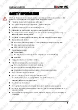 Предварительный просмотр 5 страницы Baumr-AG SH0910 User Manual