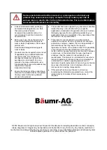 Preview for 23 page of Baumr-AG SS16 II Series User Manual