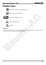 Предварительный просмотр 4 страницы Baumr-AG SX62 User Manual