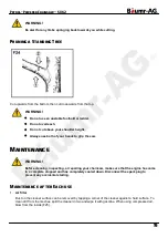 Предварительный просмотр 21 страницы Baumr-AG SX62 User Manual