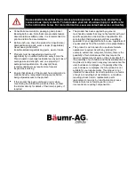 Предварительный просмотр 29 страницы Baumr-AG SX62 User Manual