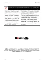 Preview for 33 page of Baumr-AG TRN600 User Manual