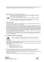 Preview for 10 page of Baumuller DSD2 Series Commissioning And Maintenance Instructions