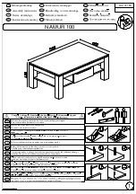 Предварительный просмотр 1 страницы Baur NAMUR 100 Assembly Instructions Manual