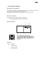 Предварительный просмотр 21 страницы Baur TG 20/50 User Manual