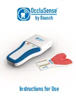 Предварительный просмотр 3 страницы Bausch OccluSense Quick Start Manual