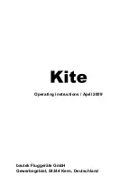 Preview for 1 page of bautek Fluggeräte Kite Operating Instructions Manual