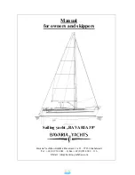 Предварительный просмотр 1 страницы Bavaria Yachts BAVARIA 38 Manual