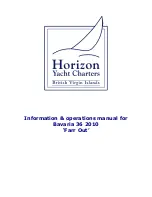 Bavaria 36 2010 Information & Operation Manual preview