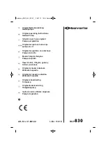 Предварительный просмотр 1 страницы Bavaria 41.801.42 Original Operating Instructions