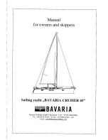 Preview for 1 page of Bavaria Cruiser 45 Owner'S Manual