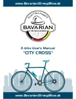 Предварительный просмотр 1 страницы Bavarian Strong Bikes CITY CROSS User Manual