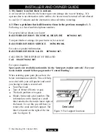 Preview for 12 page of Baxi Fires Division 834 Installer And Owner Manual