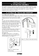 Preview for 31 page of Baxi Fires Division Anthem BR660VA Installer'S Manual