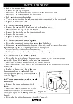 Preview for 39 page of Baxi Fires Division Anthem BR660VA Installer'S Manual