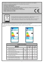 Preview for 3 page of Baxi 14Fi AM Blue User And Installation Instructions Manual