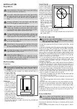 Preview for 10 page of Baxi 14Fi AM Blue User And Installation Instructions Manual