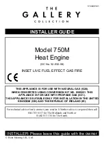 Preview for 1 page of Baxi 750M Heat Engine Installer'S Manual