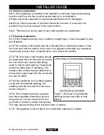 Preview for 11 page of Baxi 951 Installer And Owner Manual