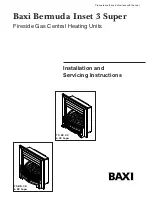 Предварительный просмотр 1 страницы Baxi BB Super Installation And Servicing Instructions