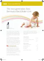 Предварительный просмотр 2 страницы Baxi BERMUDA BBU HE Brochure