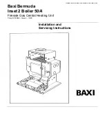 Preview for 1 page of Baxi Bermuda Inset 2 Boiler 50/4 Installation And Servicing Manual