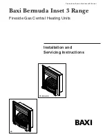 Preview for 1 page of Baxi Bermuda Inset 3 BS Super User, Installation And Servicing Instructions