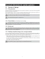 Preview for 8 page of Baxi Bioflo 12 kW Pear User Operating Instructions Manual