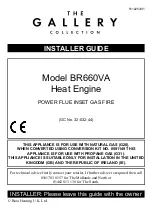 Preview for 1 page of Baxi BR660VA Installer'S Manual