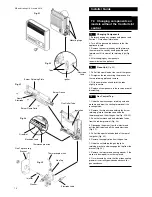 Preview for 14 page of Baxi Brazilia F 5S Installation And Owner'S Manual