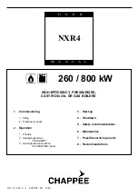 Baxi CHAPPEE NXR4 User Manual preview