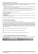 Preview for 8 page of Baxi COMPACT E Instruction Manual For Users And Fitters