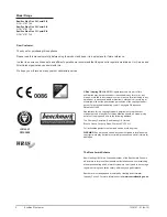 Preview for 2 page of Baxi Ecoblue plus combi 24 User Manual